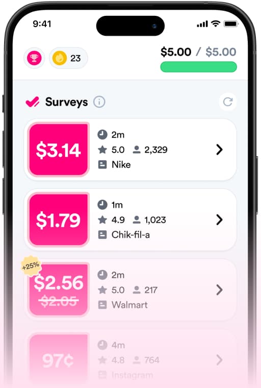 Survey Pop mobile app